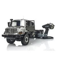 JDM 157 1/14 Metal 6*6 RC Off-road Truck Model W/ Differential Axle Remote Control Climbing Trailer Adults Toys TH17202-SMT8 2
