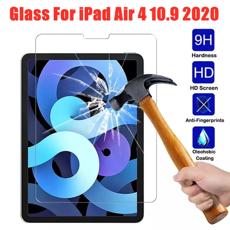 

Tempered Glass Screen Protector for iPad air 4 10.9 2020 Tablet Protective Film Guard