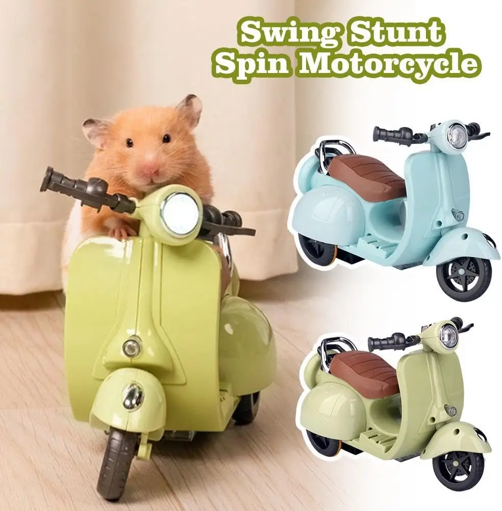 Labubu Mini Electric Motorcycle – Light & Music Doll Accessory