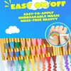 16 Pieces Face Paint Crayons Makeup Sticks Face Body Paint Kit For Halloween Or Birthday Party CosplayMardi Gras Makeup 3