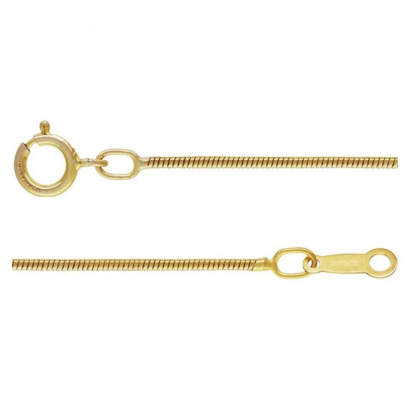 Gold Filled Chains | 14kgf Necklace | 14kgf Chain | Snake Chain 