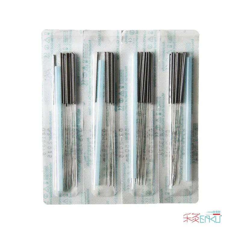 1000Pcs new acupuncture needles disposable sterile Tube needle
