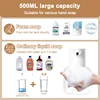 550ml Automatic Liquid Soap Dispenser Infrared Sensor USB Rechargeable Sanitizer Hand Washer Wall Mounted Bathroom IPX5 6