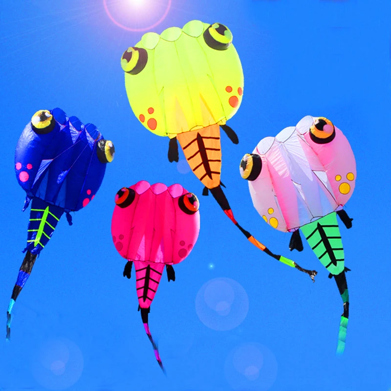 free shipping large tadpole kite fabric soft kites for adults professional kite jellyfish programmable toys octopus kite kepler 6