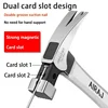 AIRAJ Claw Hammer Stainless Steel Long Handle Double Nail Groove Hammer Labor-Saving Anti-Skid Multifunctional Manual Tool 5