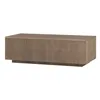 48" Wide Rectangular Coffee Table, Antiqued Gray Oak 4