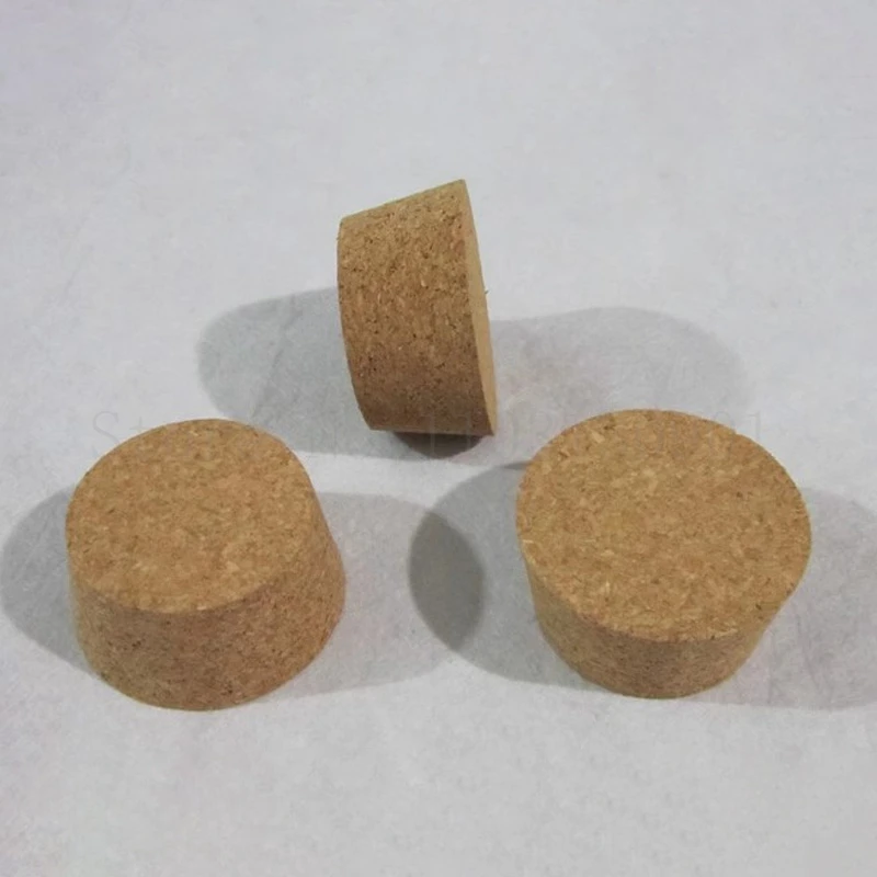 Lab Top DIA 72mm-105mm Wood Big Cork Thermos Bottle Stopper Essential Oil Pudding Glass Bottle Lid 2Pcs/lot