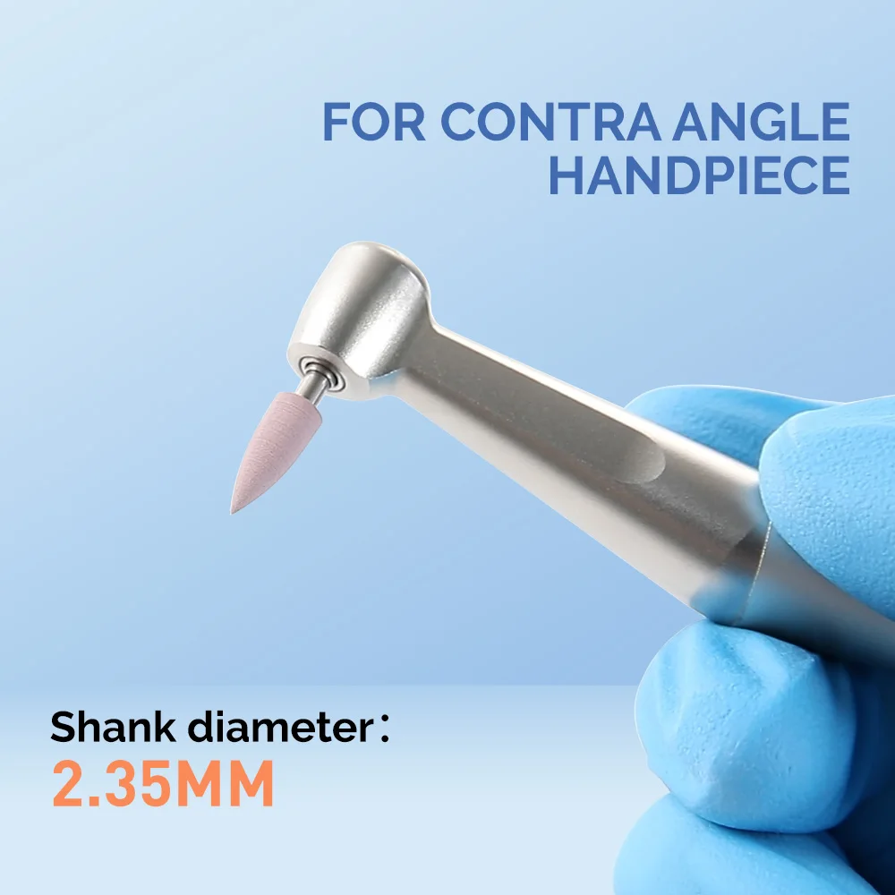 1Bag Azdent Silicone Polishing for Contra Angle Handpiece for Dentistry Composite/Natural Teeth/Porcelain Finishing