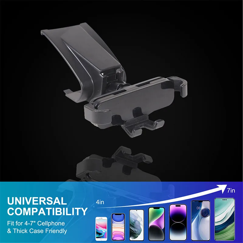 For Porsche Macan 2016- Car Center Control Phone Holder GPS Navigation Bracket Stand Car Phone Mount For Cayenne 2018-