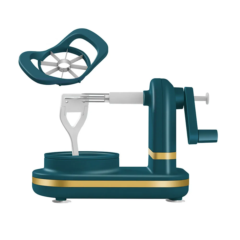 Manual Multifunctional Apple Peeler with Stainless Steel Blades