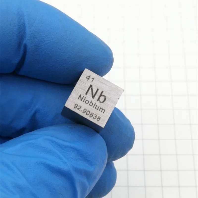 Details about   99.9% High Purity Niobium Nb 8.85 Gram Metal Carved Element Periodic Table 10mm 