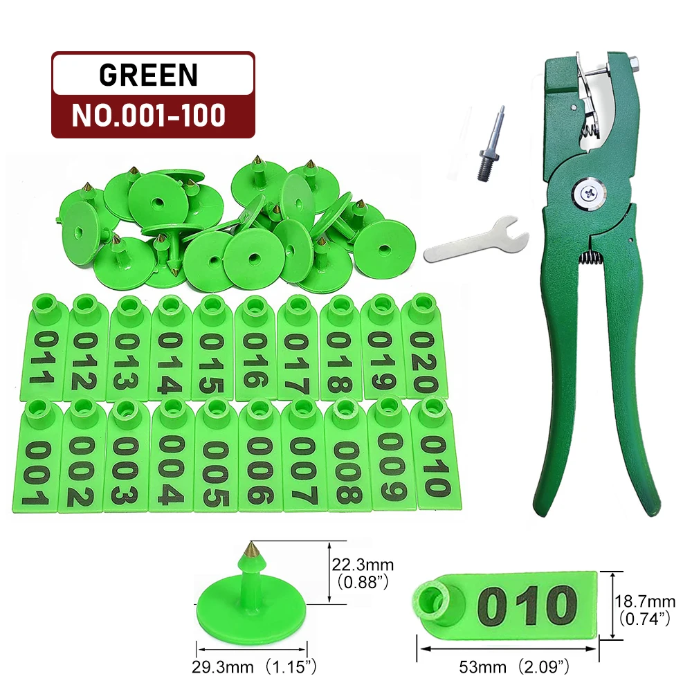 Green NO.001-100