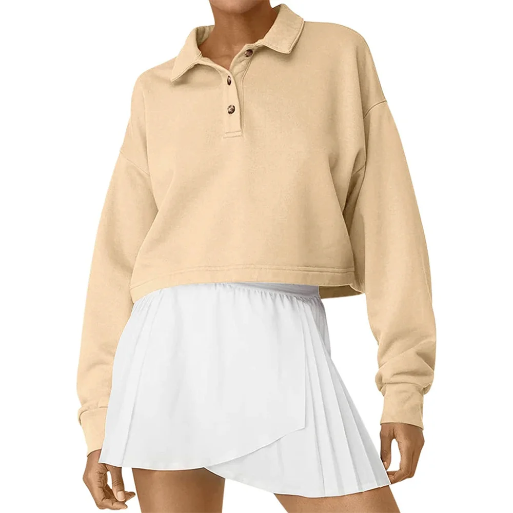 

Пуловер Douhoow с длинным рукавом и лацканами, бархатные теплые толстовки, свитшоты для девочек, одежда в стиле 1920-х, Y2k, толстовки, одежда, толстовка