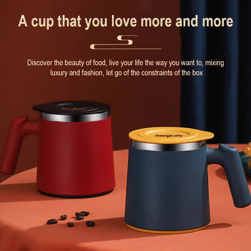 Stainless Steel Mug 304 Stainless Steel Portable Office Heat Insulated Student Water Cup