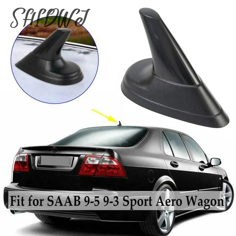 

Car Roof Shar K Fin Aerial Antenna Decorative Radio Signal Cover Roof Antennas Fit For SAAB 9-3 9-5 93 95 AEO Nissa Car Styling