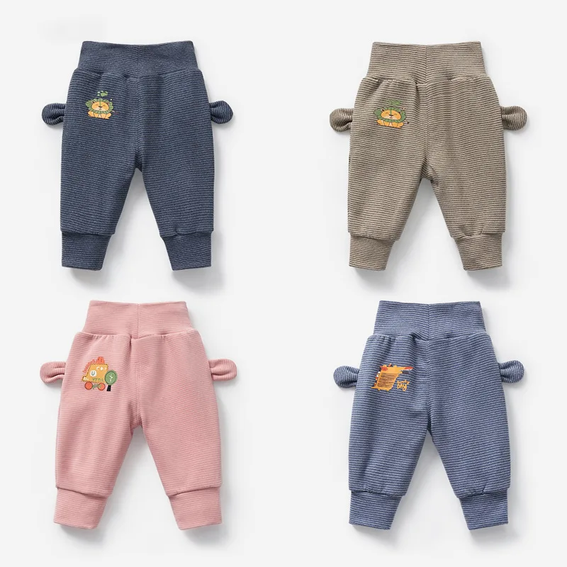 

Children's Pants Boys' Baby Wear Warm Open End Fart Pants Girls' High Waist Pants Baby Autumn Wear