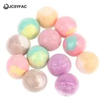 12pcs/set Natural Mini Handmade Bathing Foot Spa Bomb Rich Essential Oils Moisturizing Dry Skin Relaxing Scent Organic Bath Gift 1