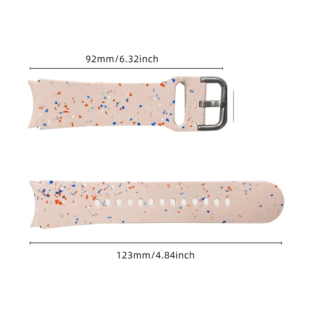 Eco-Friendly No Gap Silicone Watch Strap