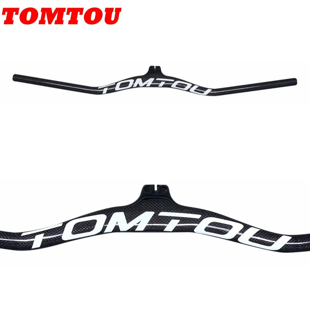 

TOMTOU Bike Mountain Handlebar Carbon Fiber MTB Bicycle Integrated Handlebar FRASER IC SL -8 -17 -25 three specificatio