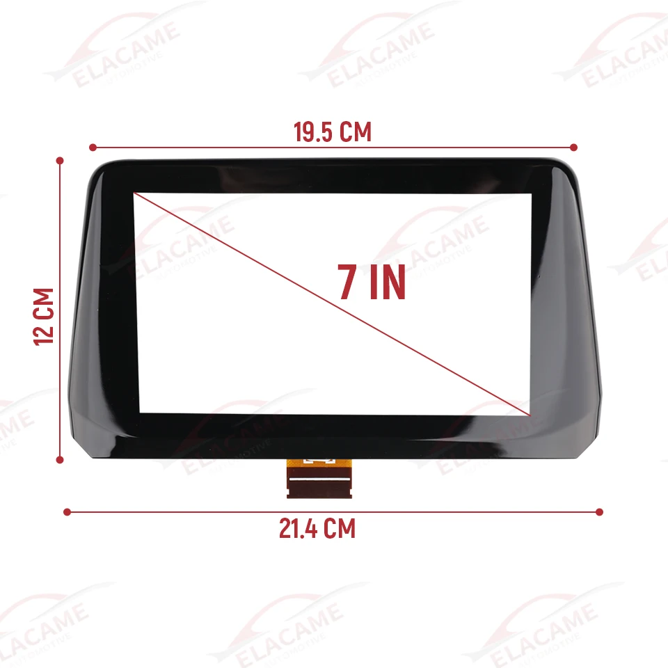 7 Touch Screen Glass Digitizer for Radio Navigation Replacement
