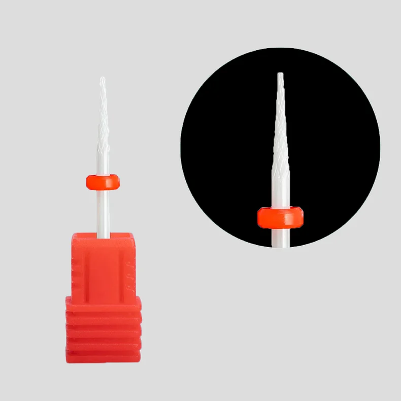 Nail Sanding Cap Nail Drill Bits Cuticle Drill Bit Removal Tip Ceramic Bit Bits Electric File