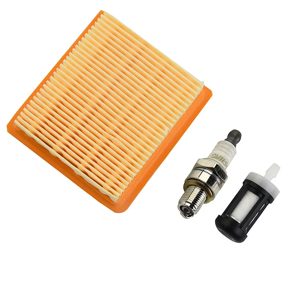 Sunapton Air Filter & Spark Plug Combo For Stihl FS91 FS111 FS131 HT103 HT133 KM91