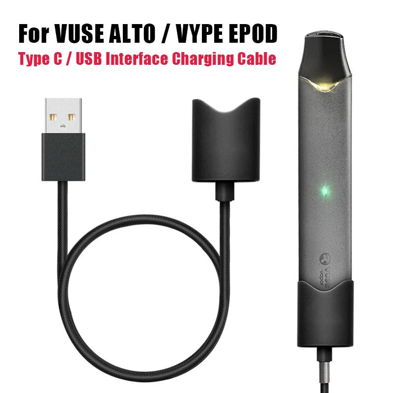 Usb Charging Cable For Vuse Alto / Vype Epod Universal
