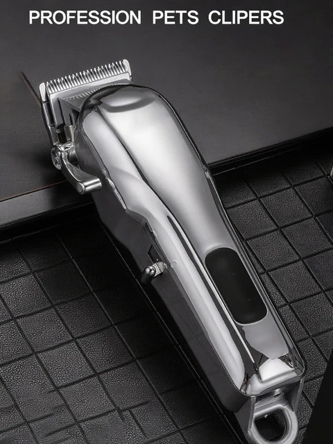 Professional Cordless Electric Low Noise Pet Hair Clipper Dog Trimmer Grooming Shaver for Dogs Cats Animals 6