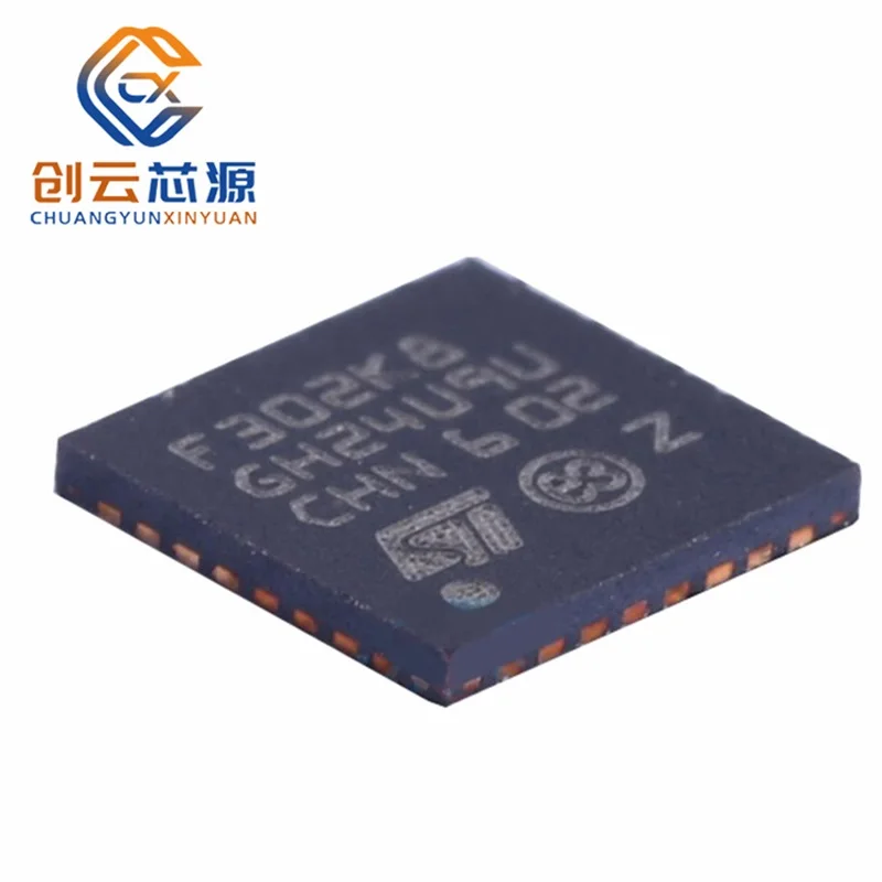

1pcs New 100% Original STM32F302K8U6 Integrated Circuits Operational Amplifier Single Chip Microcomputer UFQFPN-32