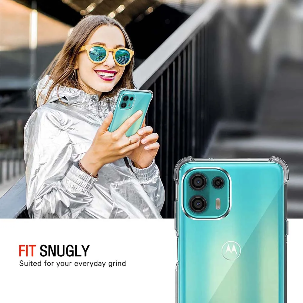Luxury Anti-Drop Clear TPU Protective Phone Case Cover