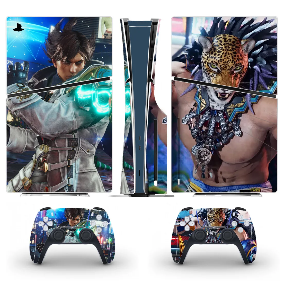 PlayVital Autocollants Skin Decal pour ps5 Manette,Sticker Vinyle