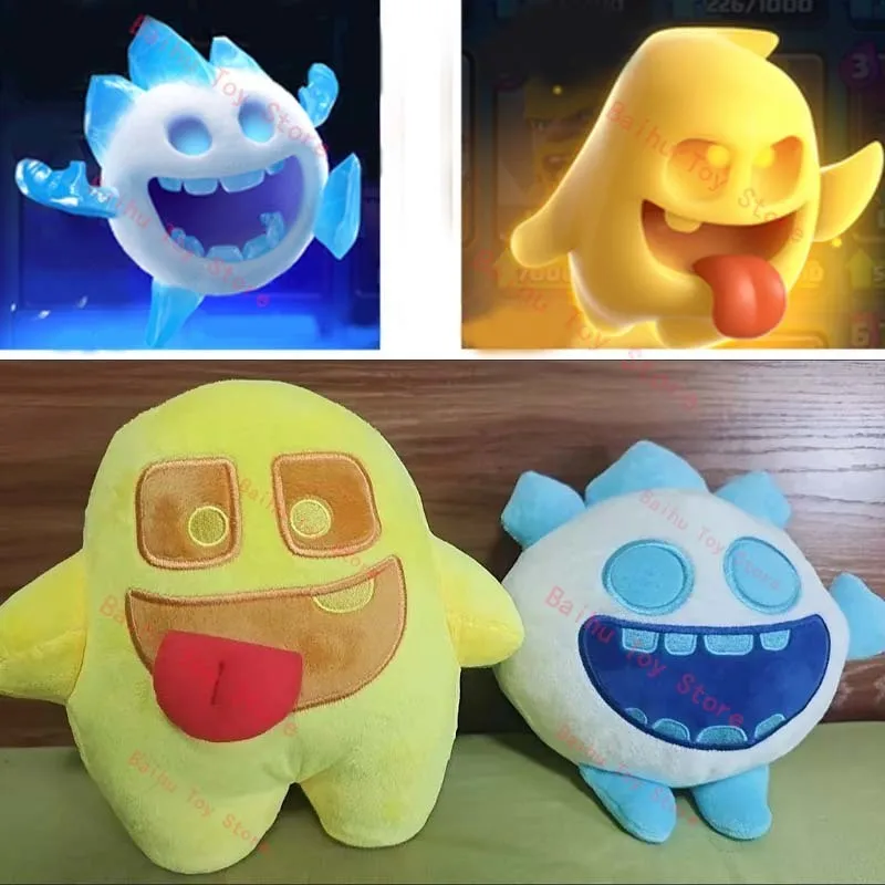 Stuffed 25cm GAME Clash Royale Healing Ice Spirit Heal Spirit Doll Plush Pillow Perfect Festival Gift Kids Adults Birthday Gift