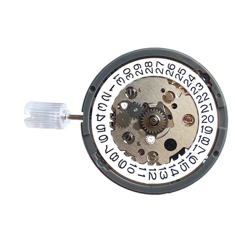

Japan Mechanical Movement NH34 GMT 24 Hours Analog Self-Winding Mechanism White Date 3.8 Replacement