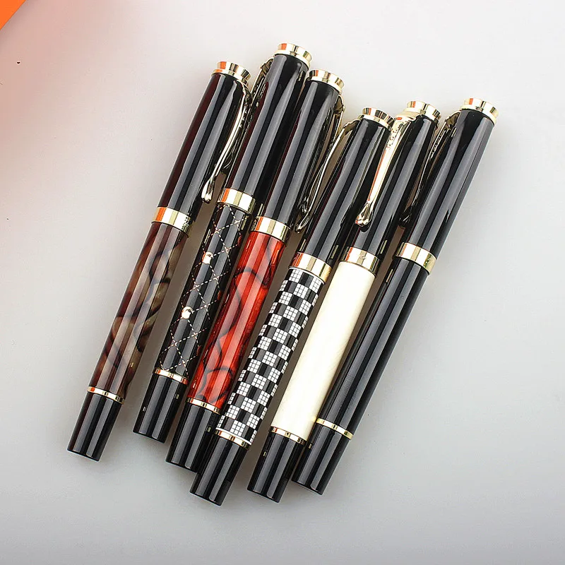 

Jinhao 500 Classic Style gold Clip Metal Fountain Pen 0.5mm Nib Steel Ink Pens for Gift Office Supplies School Supplies