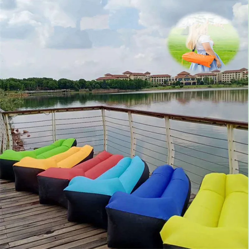 FORMIZON Sofa Hinchable Camping, Tumbona Inflable de Aire para