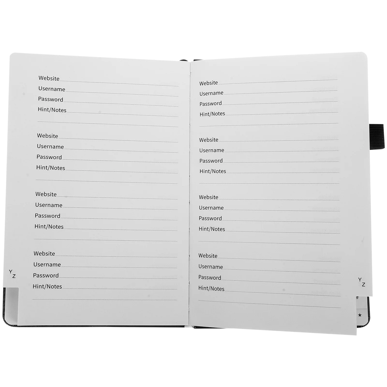 

Password Book Email Address Notebook Phone Book Planner Diary Notepad Journal Students Agenda Stationery Office School Supplies