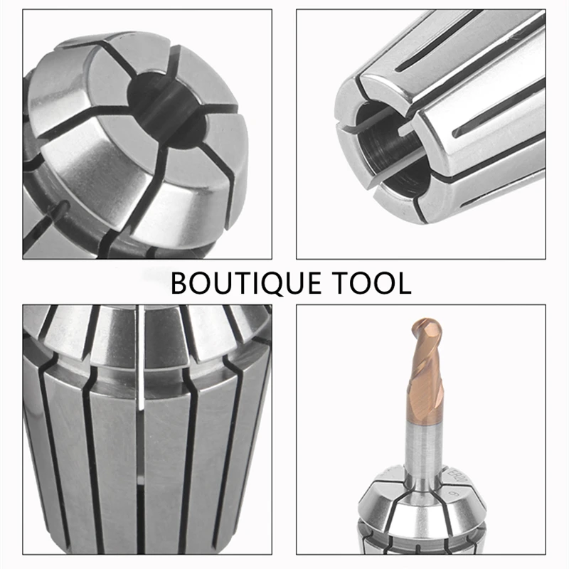 ER chuck ER collet ER11 ER16 ER20 ER25 ER32 elastic drill fixture milling cutter CNC holder accessory
