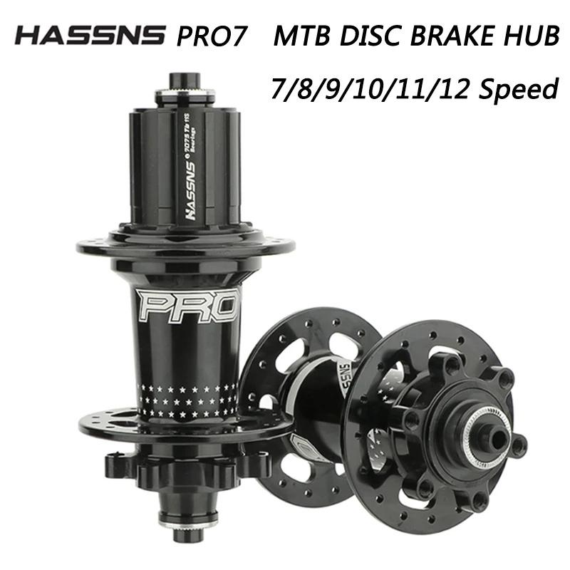 HASSNS PRO7 Bicycle Hub Mtb Cube 32 Furos12v Ratchet Mountain Bike