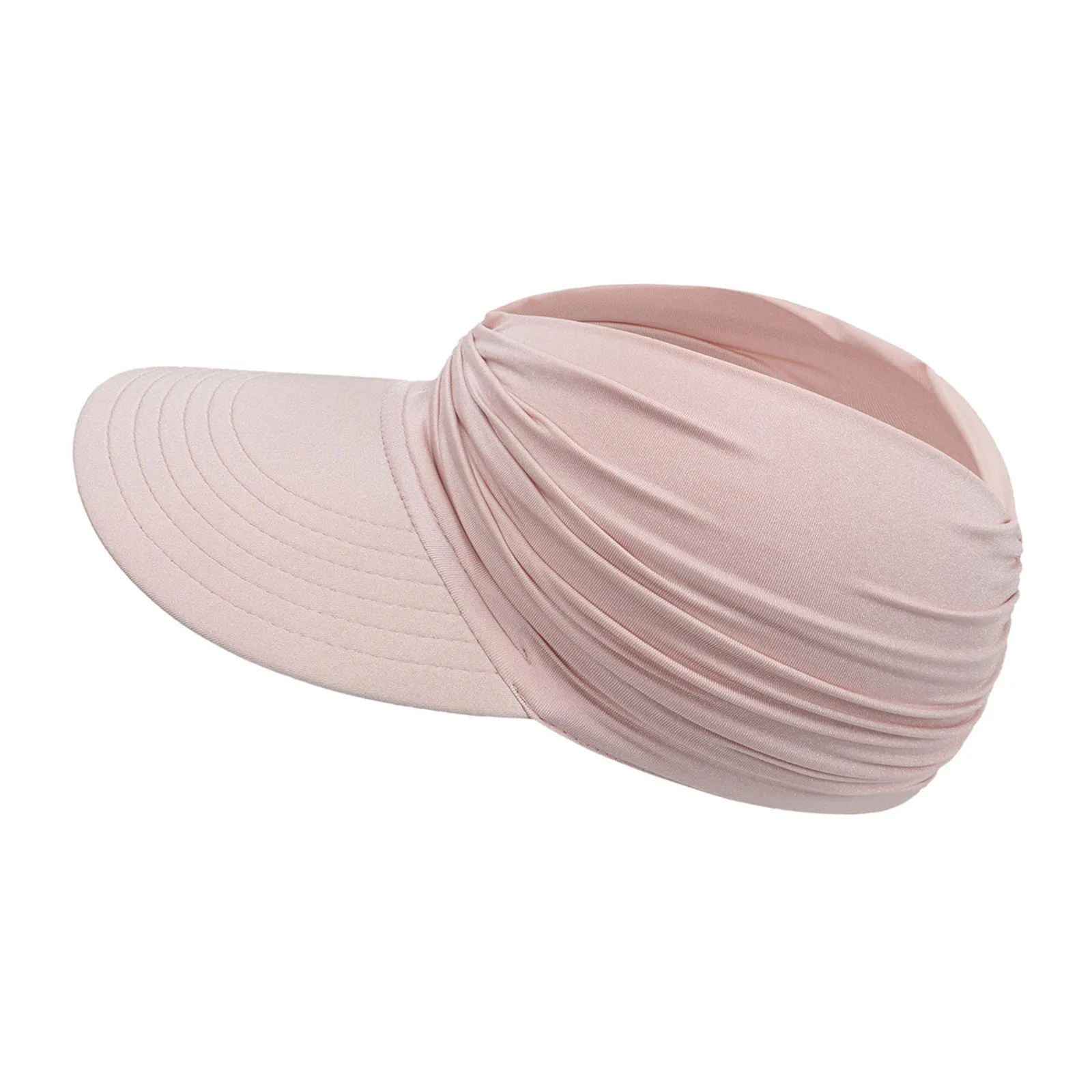 Women's Sunscreen Visor Hat with Ponytail Hole