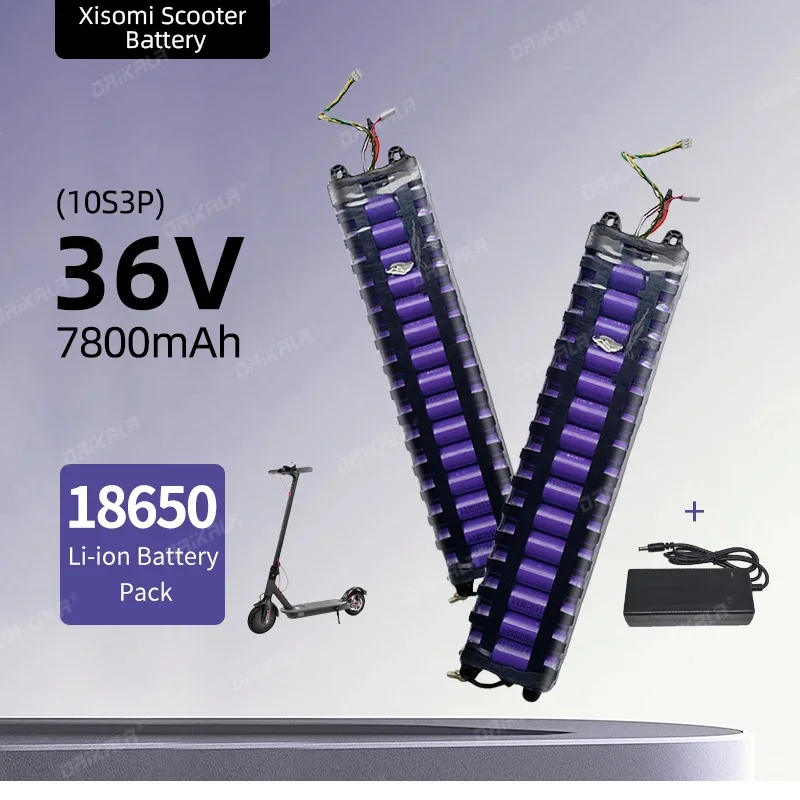 

10S3P 36V 7.8Ah M356 Electric Scooter Battery Pack m365 Battery 18650 Battery with Waterproof Bluetooth Communication