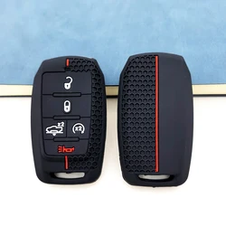 Premium Silicone Car Key Case Cover (5 bottons)