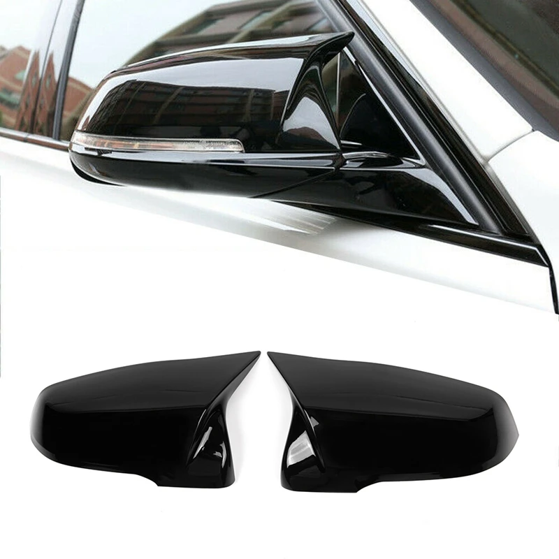 

Яркий черный ABS боковой флюгер, замена Ox Horn для-BMW 1 2 Series X1 Z4 F45 F46 F48 F49 2016-2019