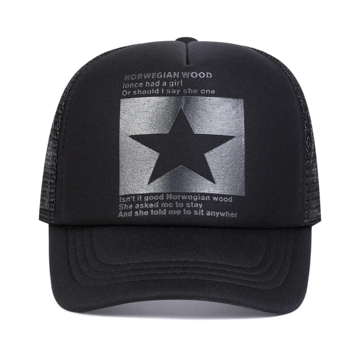 Children Five Pointed Star Print Baseball Net Caps Spring Summer Outdoor Adjustable Casual For Boy Girl Travel Sunscreen