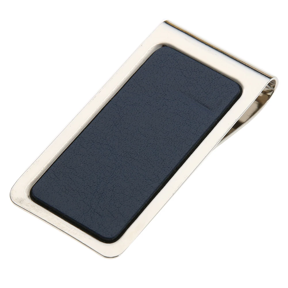 Stainless Steel Metal Money Clip Mini Wallet Cash Clamp Reusable Hollow Cash Holder for ID Credit Card Business Dollar