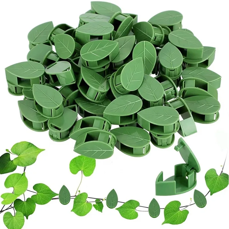 

Invisible Plant Climbing Wall Fixture Rattan Vine Bracket Fixed Buckle Leaf Clips Traction Holder Garden опора для растений