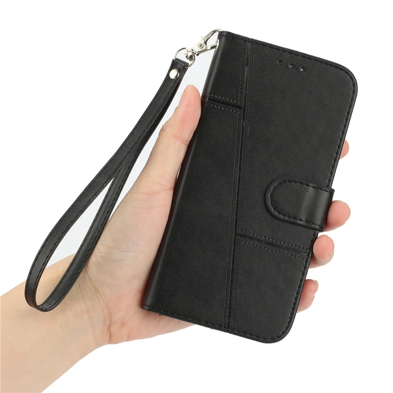 Flip Wallet Book Cover Case with Enhanced Protection