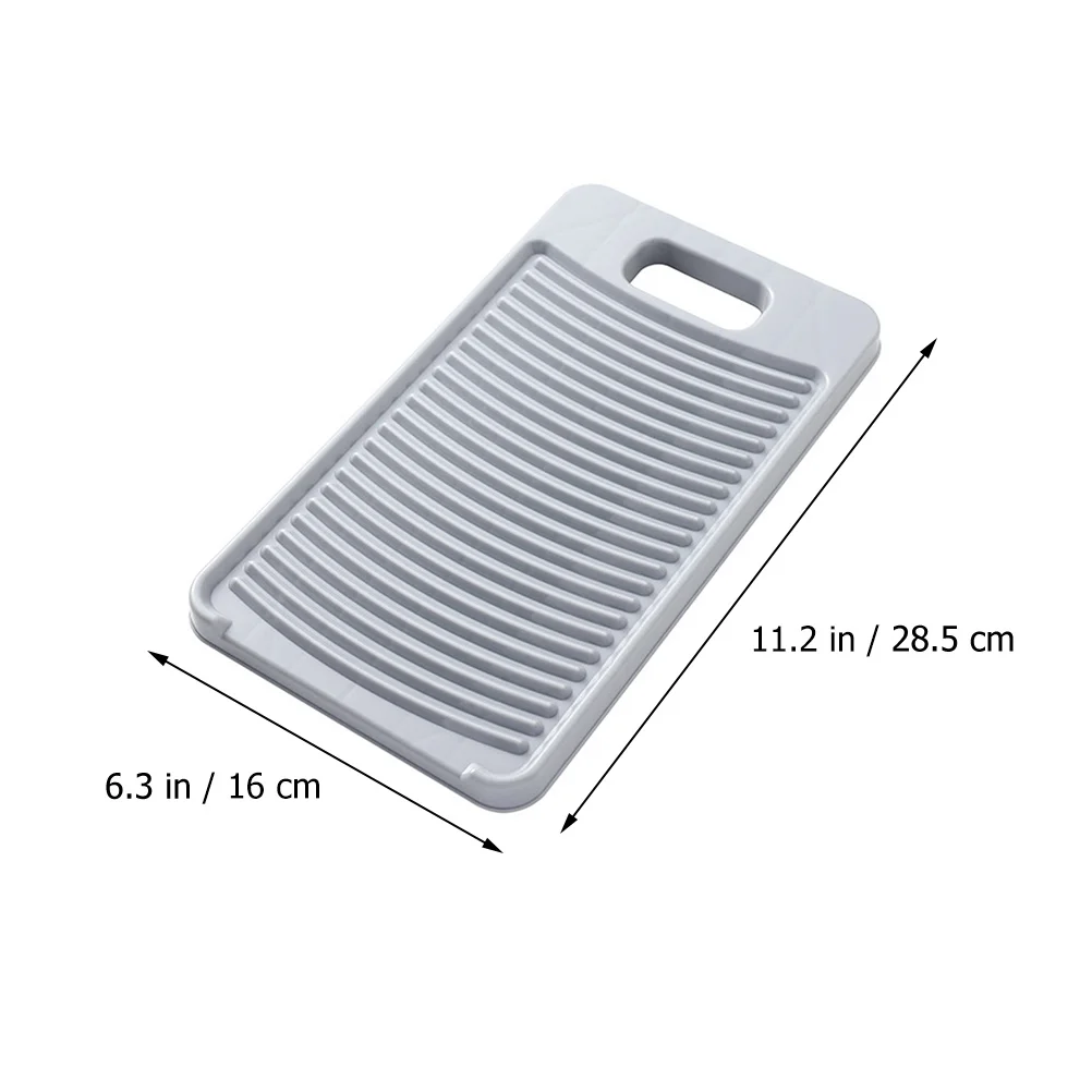 Washboard Anti-slip Hangable Laundry and Artifact (grey) Washing Portable Drying Rack Travel for Small Number Scrub 6