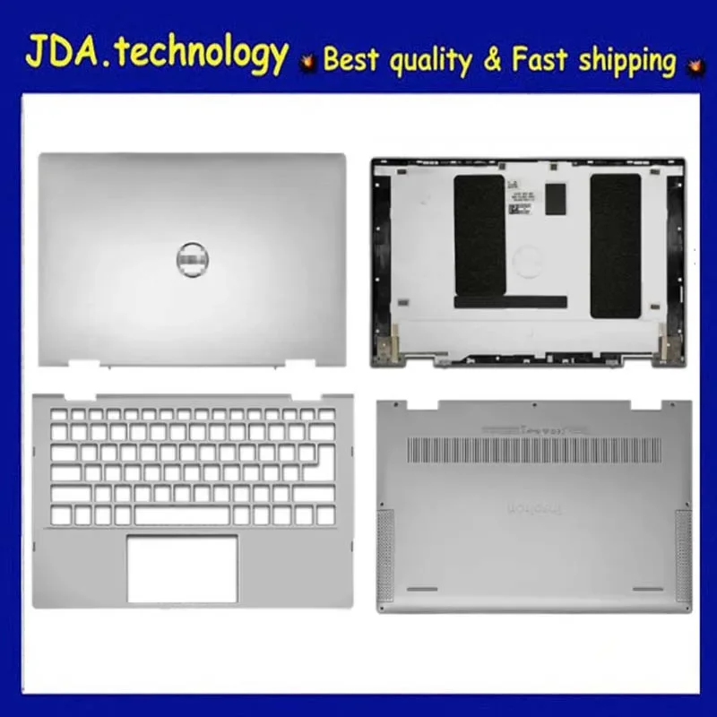

Новинка/орг для Dell Inspiron 13 7000 7300 7306 2-в-1 задняя крышка ЖК-дисплея 0J4KX5/верхняя крышка 0W3N1F/Нижняя фотография 01PW1P, серебристая