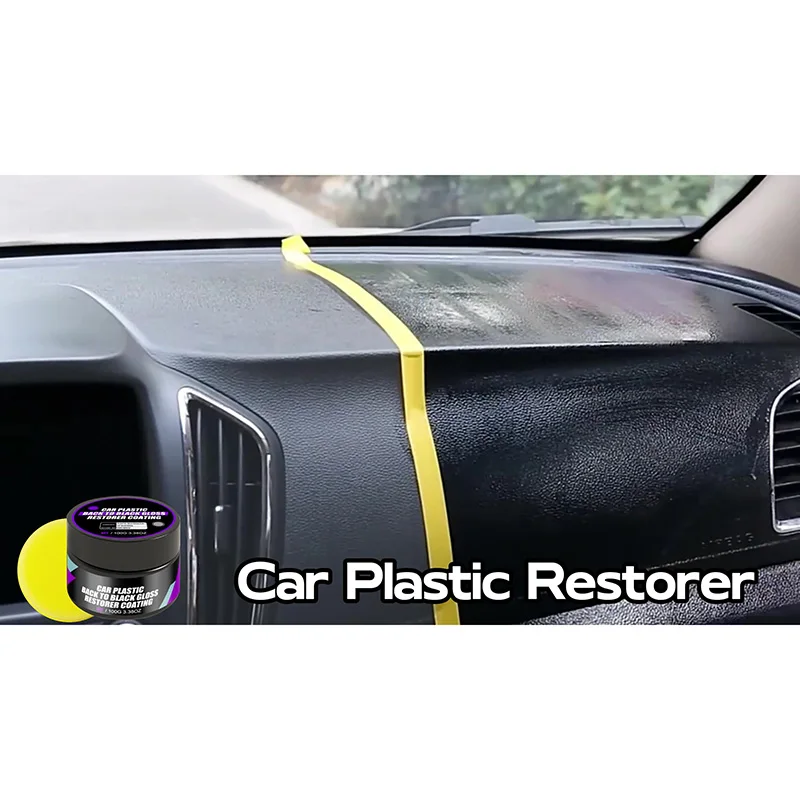 New Car Universal Leather And Plastic Repair Polishing Wax Automotive Interior Reconditioning Cream For Leather/Plastic Care
