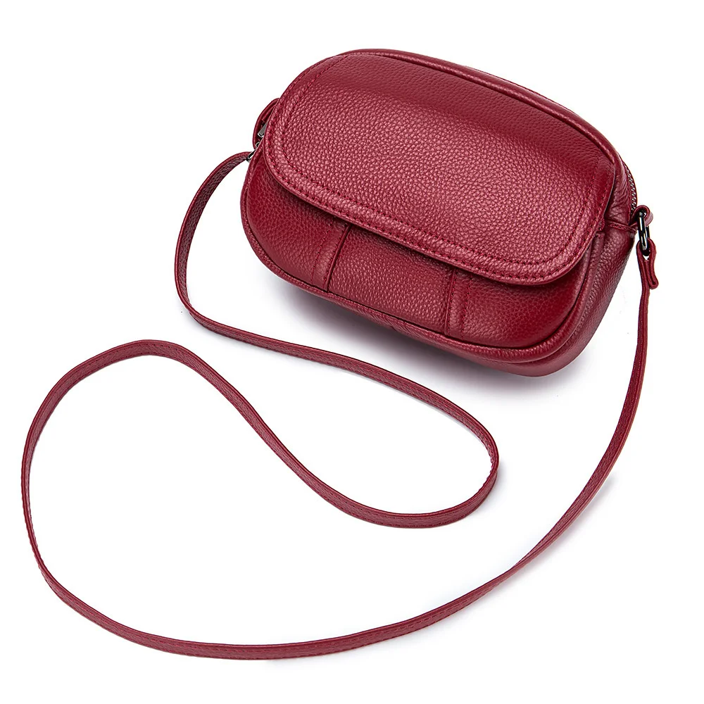 

Woman Bag 100% Cowhide Women Crossbody Bag Cow Leather Small Messenger Bags For Ladies Shoudler 2023 Bolsa Feminina Bolso Mujer